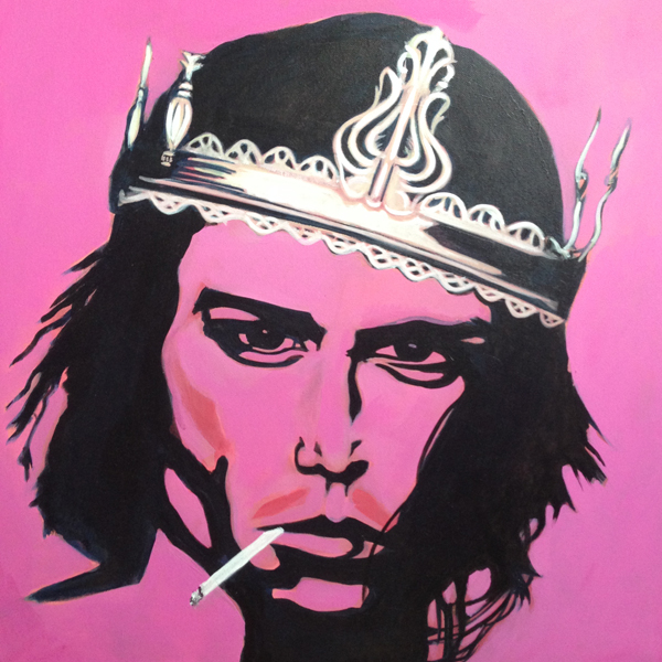 J. Depp im Banksy-Style
