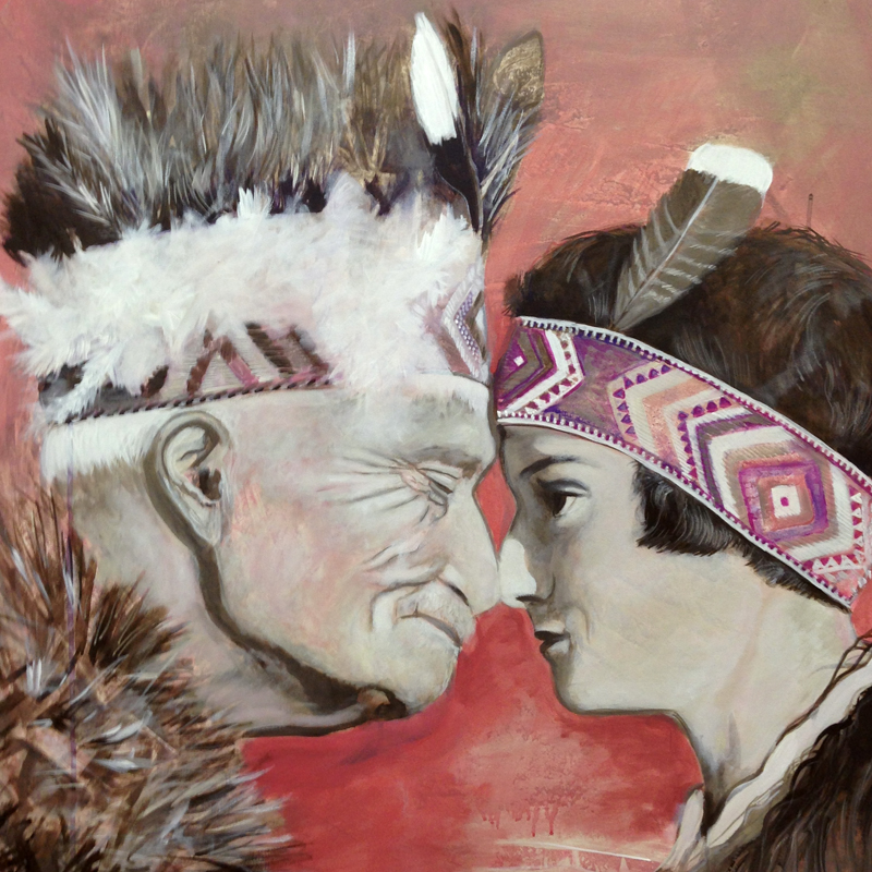 Simone Wolff paintings, go to gallery White