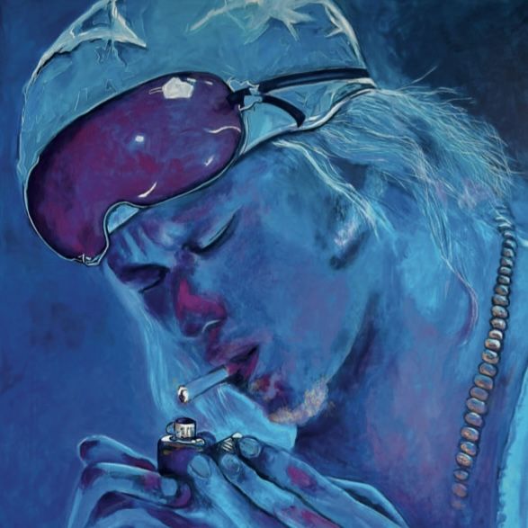 VERNISSAGE Studio 38: BLUE . Kurt Cobain VERNISSAGE Studio 38: BLUE . Kurt Cobain