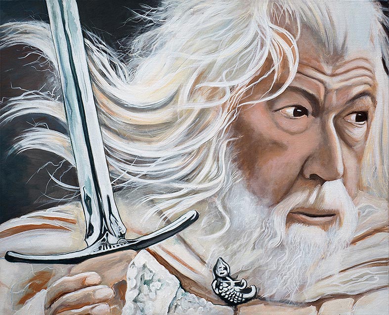 Movie - - GANDALF in Lord of the Rings
