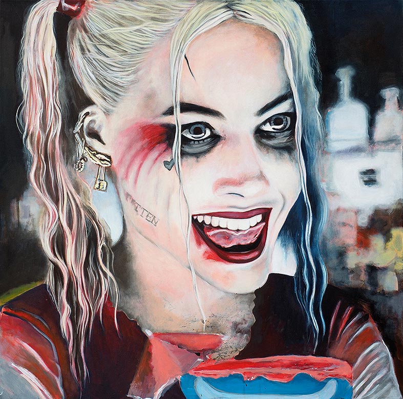 Movie - - HARLEY QUINN in Suicide Quad