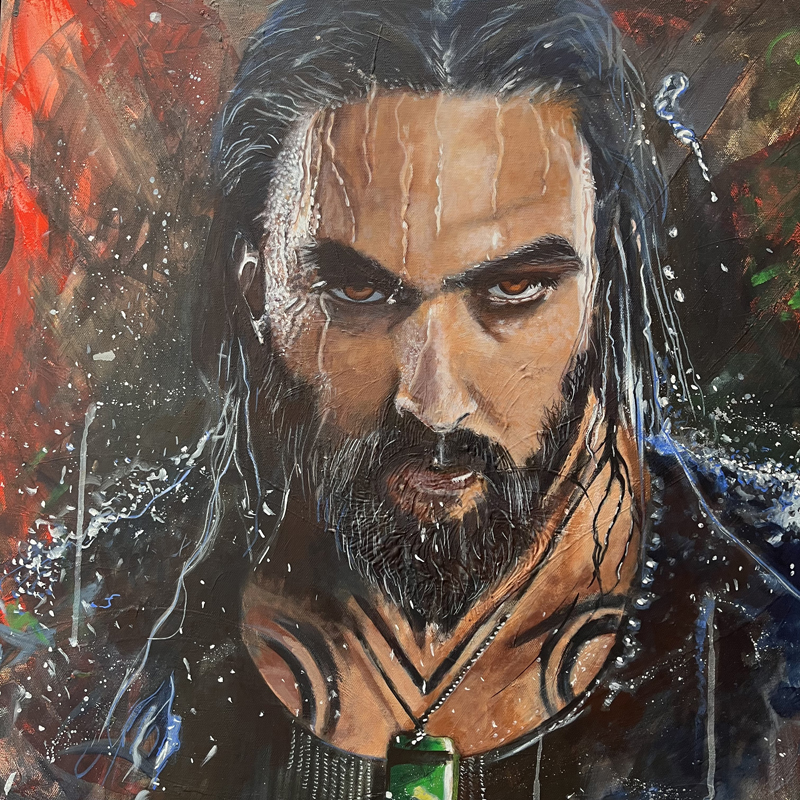 Movie - - JASON MAMOA as Aqua man